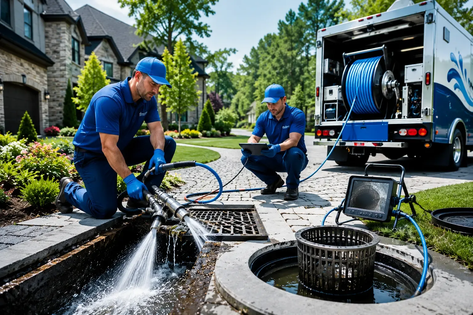 Local outdoor drain cleaning professionals in Cyril, OK